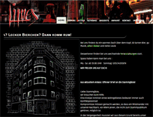 Tablet Screenshot of limes-musikcafe-bonn.de